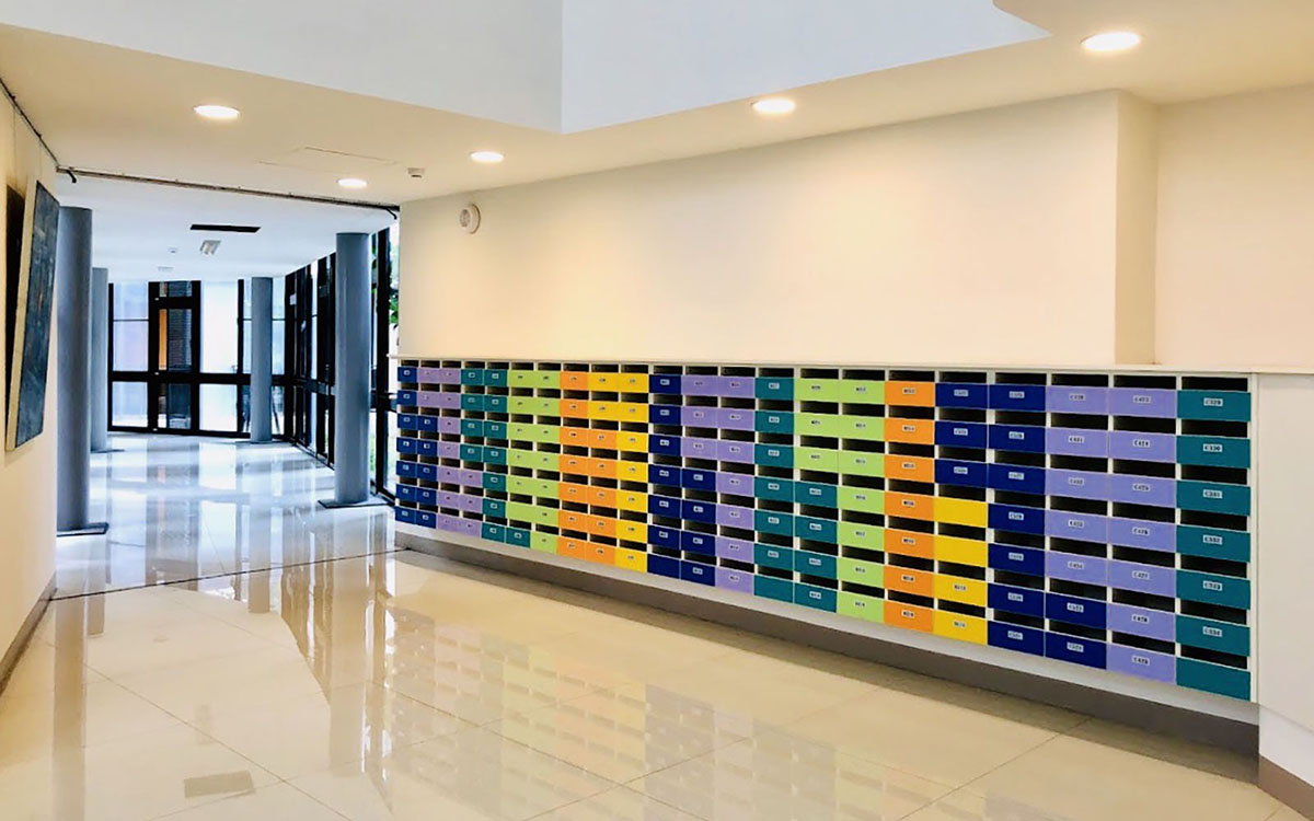 第二宿舍信箱區